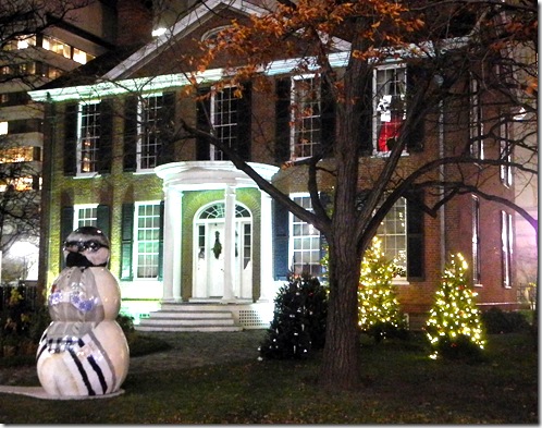 Christmas at Toronto’s Campbell House at Queen St. and University Ave.