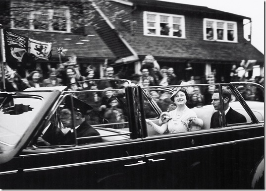 Archival photos of royal visit in 1939 included in historical novel