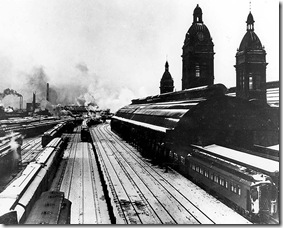 Old Union Station from York Street. 1908