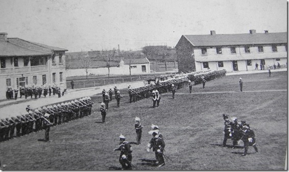 Scenes of Fort York and Stanley Barracks in 1912