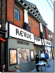 Toronto’s architectural gems—the Revue Theatre at 400 Roncesvalles Ave.