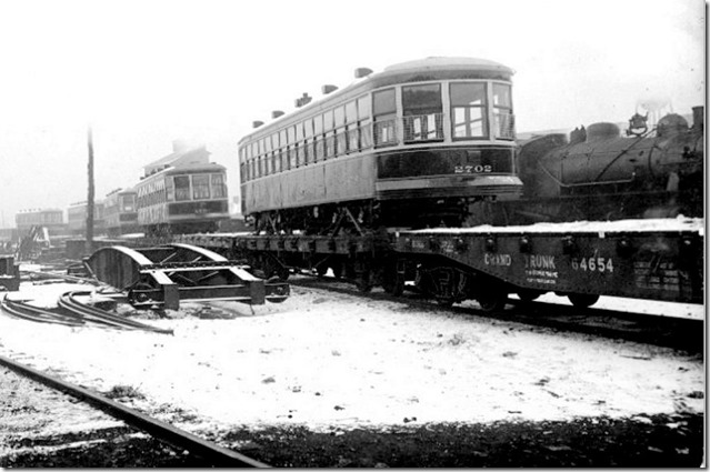 New cars, York Station – December 22, 1922