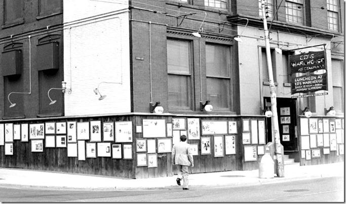 Corner of Duncan St. and King St., looking north-east