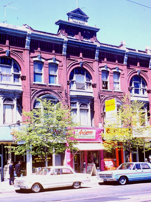 The historic Noble Block—Queen Street West - Historic Toronto